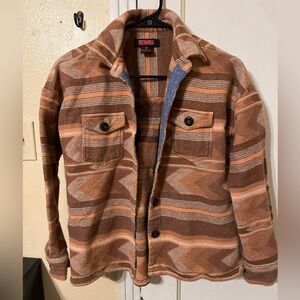 Rock & Roll Cowgirl Brown and Tan Jacket